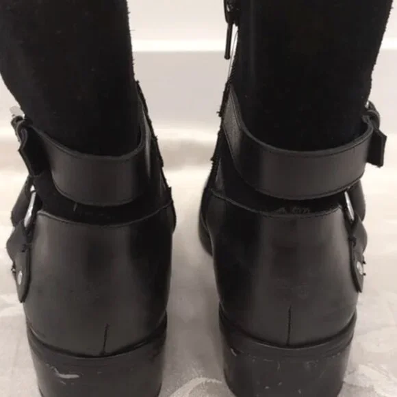 Ralph Lauren Leather Makaila Boots 6.5B - Picture 7 of 9